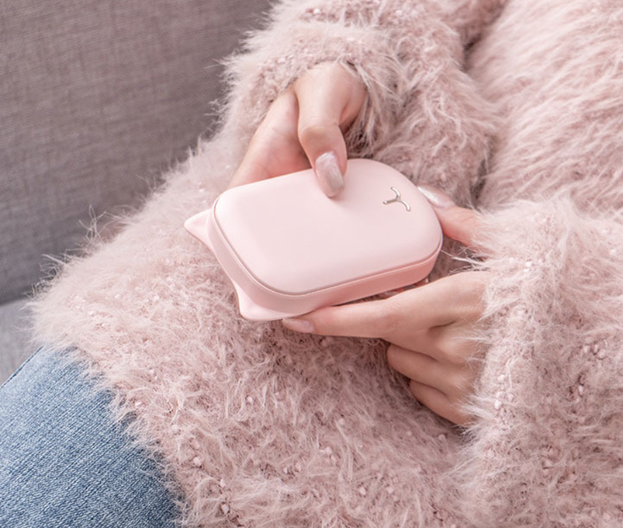 Portable USB Rechargeable Hand Warmer Power Bank
