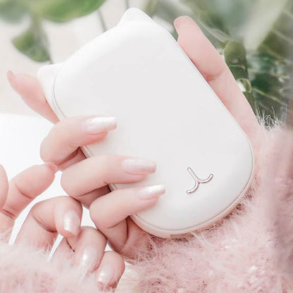 Portable USB Rechargeable Hand Warmer Power Bank
