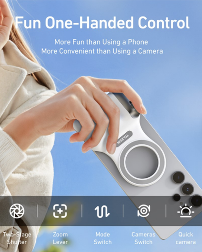 Magnetic Bluetooth Camera Handle