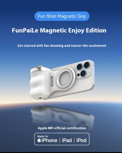 Magnetic Bluetooth Camera Handle