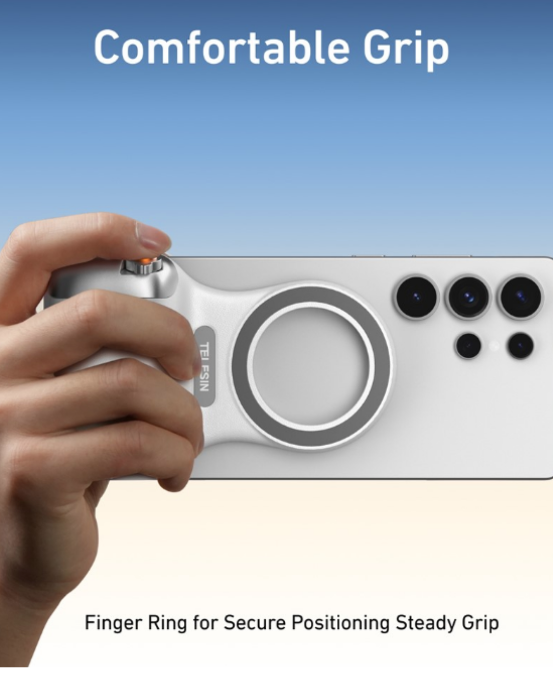 Magnetic Bluetooth Camera Handle