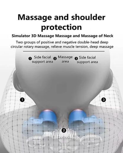 U-Shaped Neck Massager Pillow