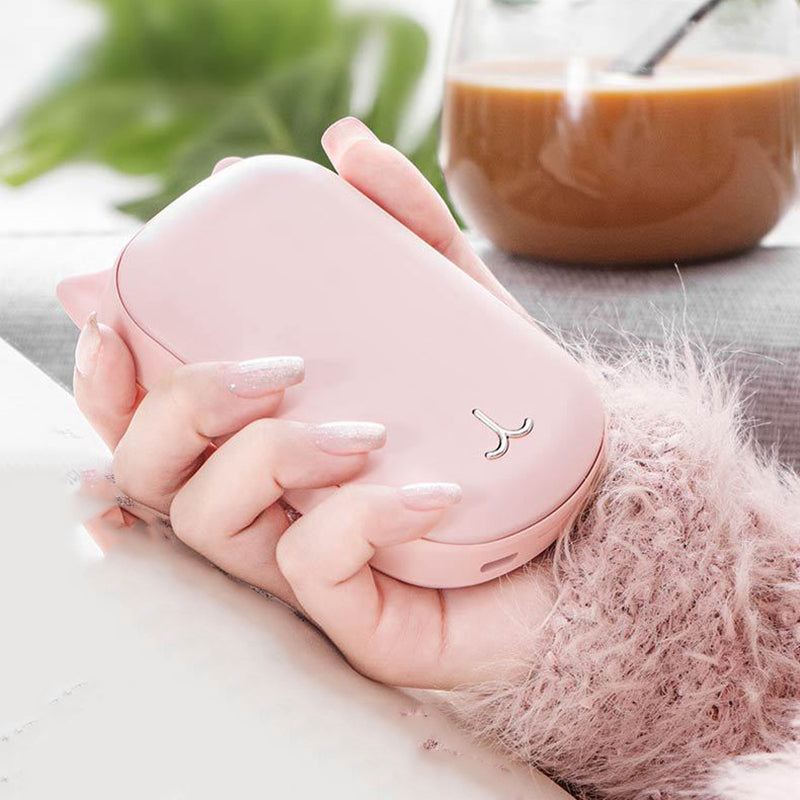 Portable USB Rechargeable Hand Warmer Power Bank