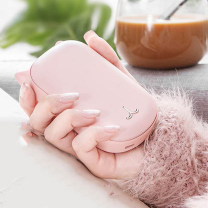 Portable USB Rechargeable Hand Warmer Power Bank