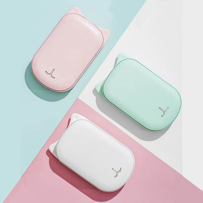 Portable USB Rechargeable Hand Warmer Power Bank