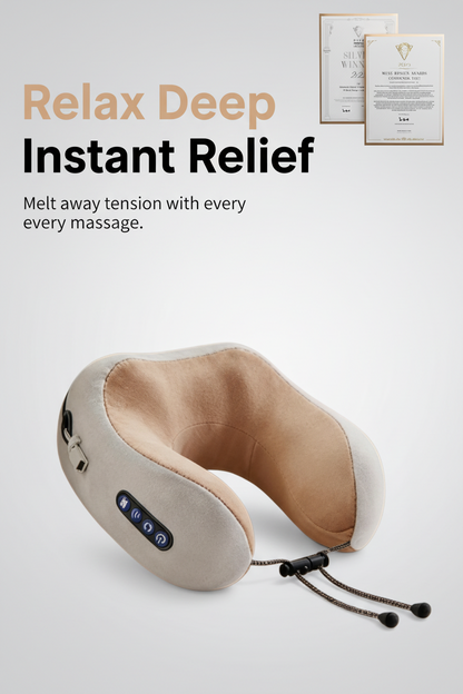 U-Shaped Neck Massager Pillow